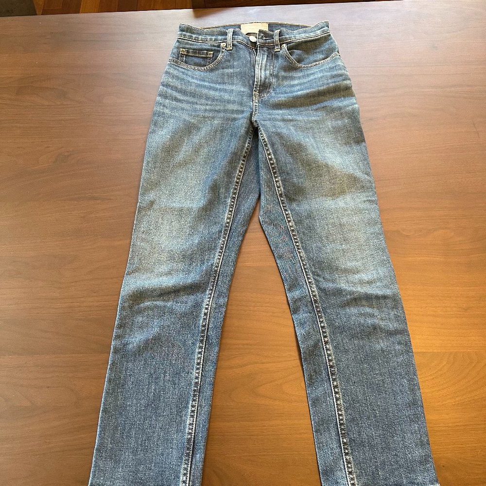 Everlane The High Rise Straight Jean Size- 24